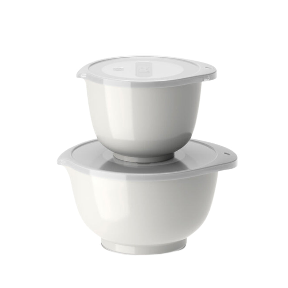 Margrethe røreskålesæt, hvid - 2 stk.